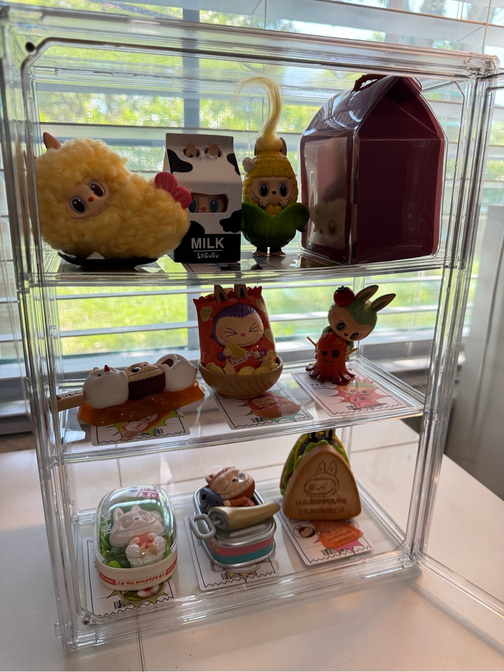Authentic Labubu Popmart Figures with Cards & Case